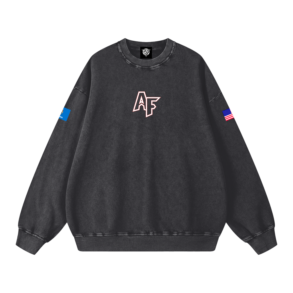 AF Snow Washed Oversized Sweatshirt