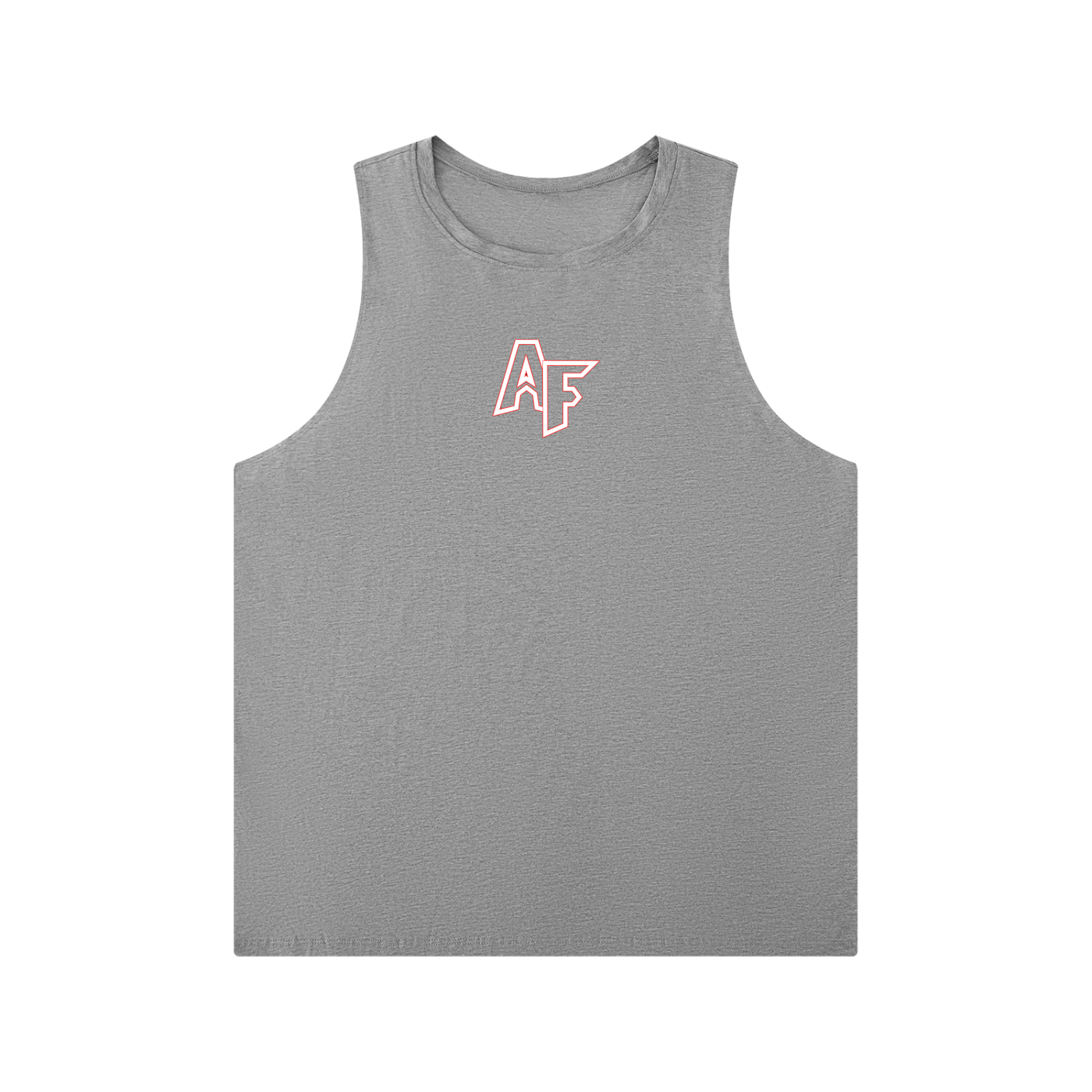 Men's Solid Color Crewneck Tank Top