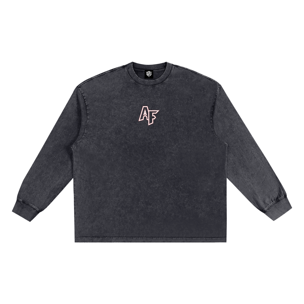 AF Snow Washed Frayed Edge T-Shirt