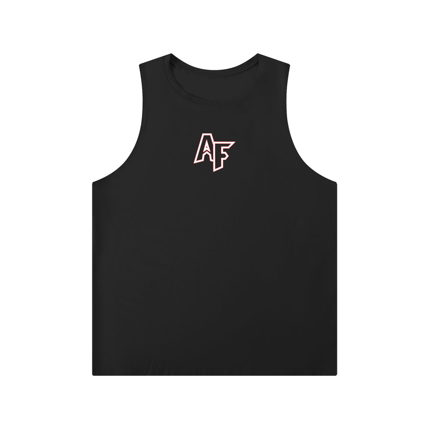 Men's Solid Color Crewneck Tank Top