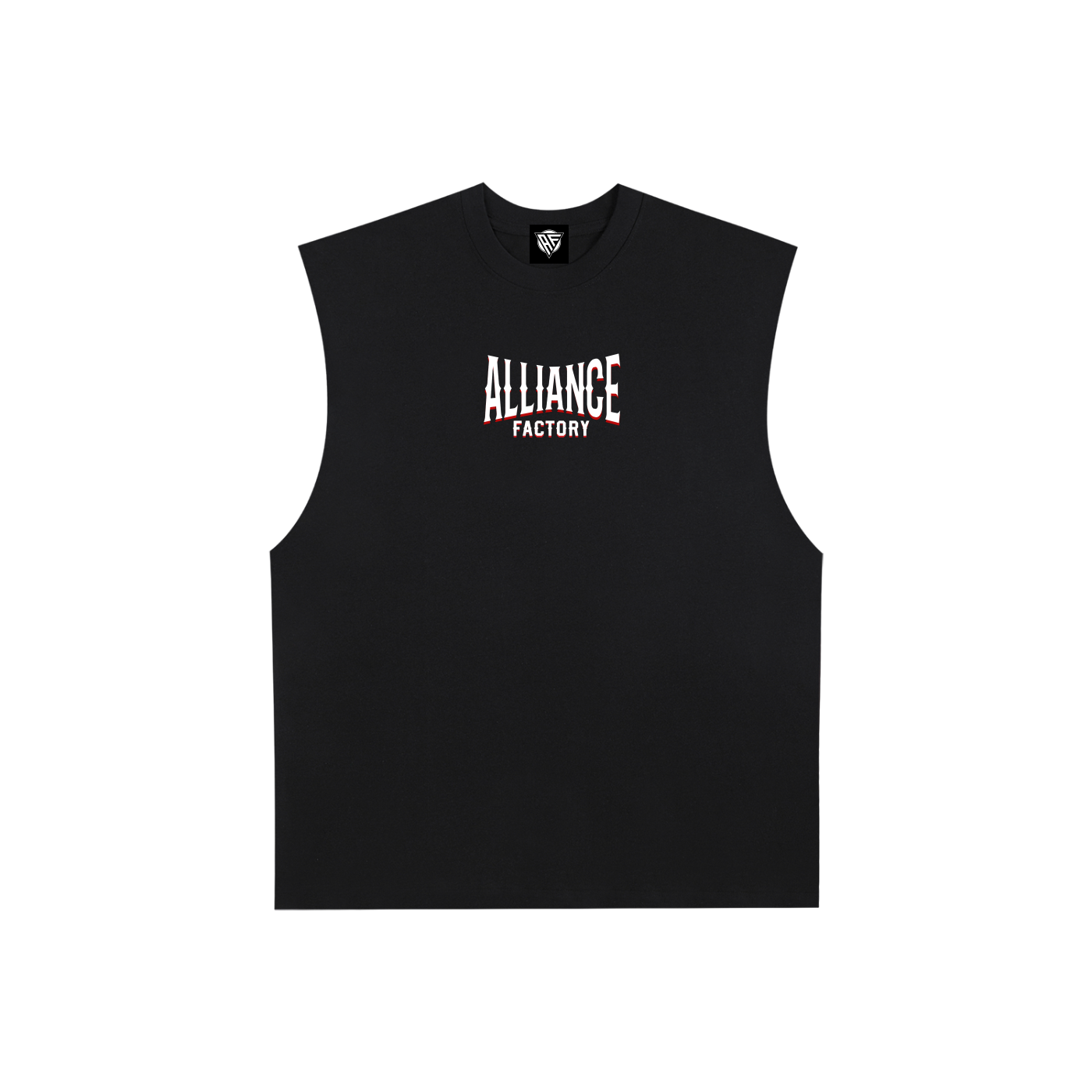 AF Raw Edge Cotton Tank Top