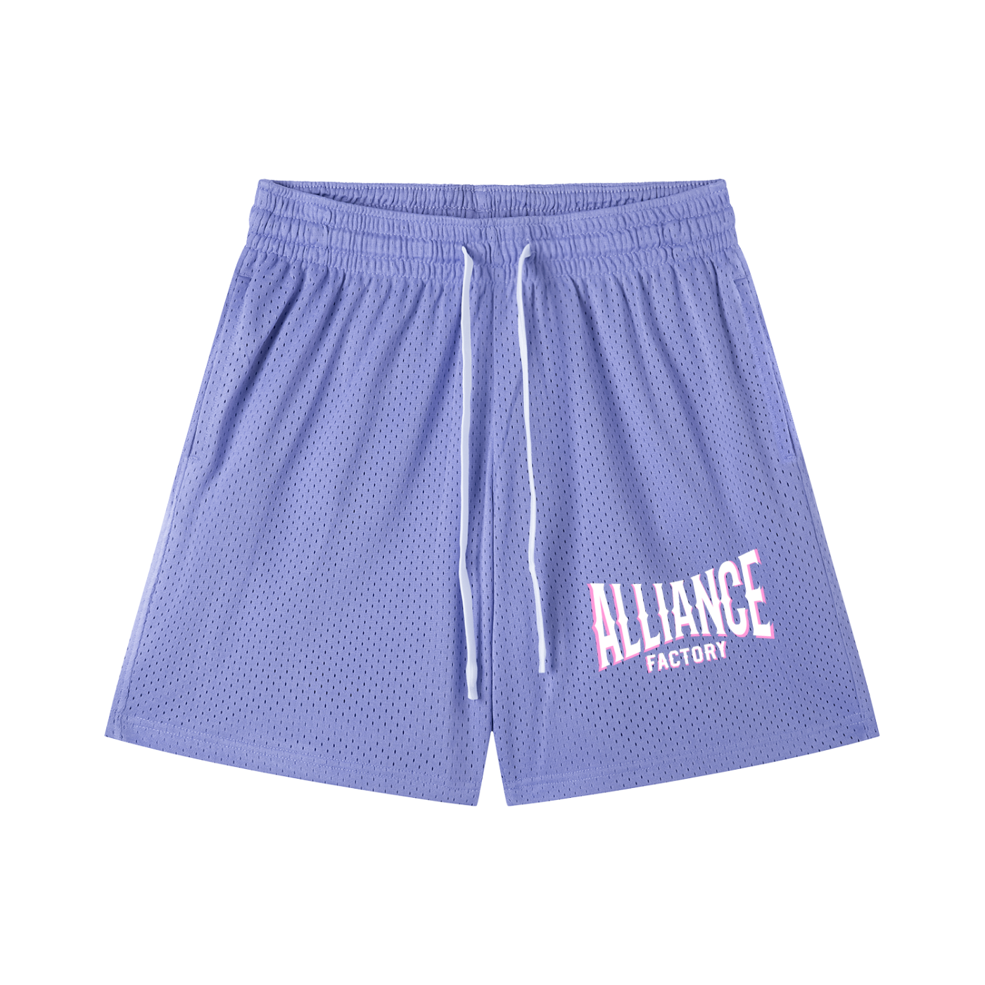 Mesh Drawstring Shorts