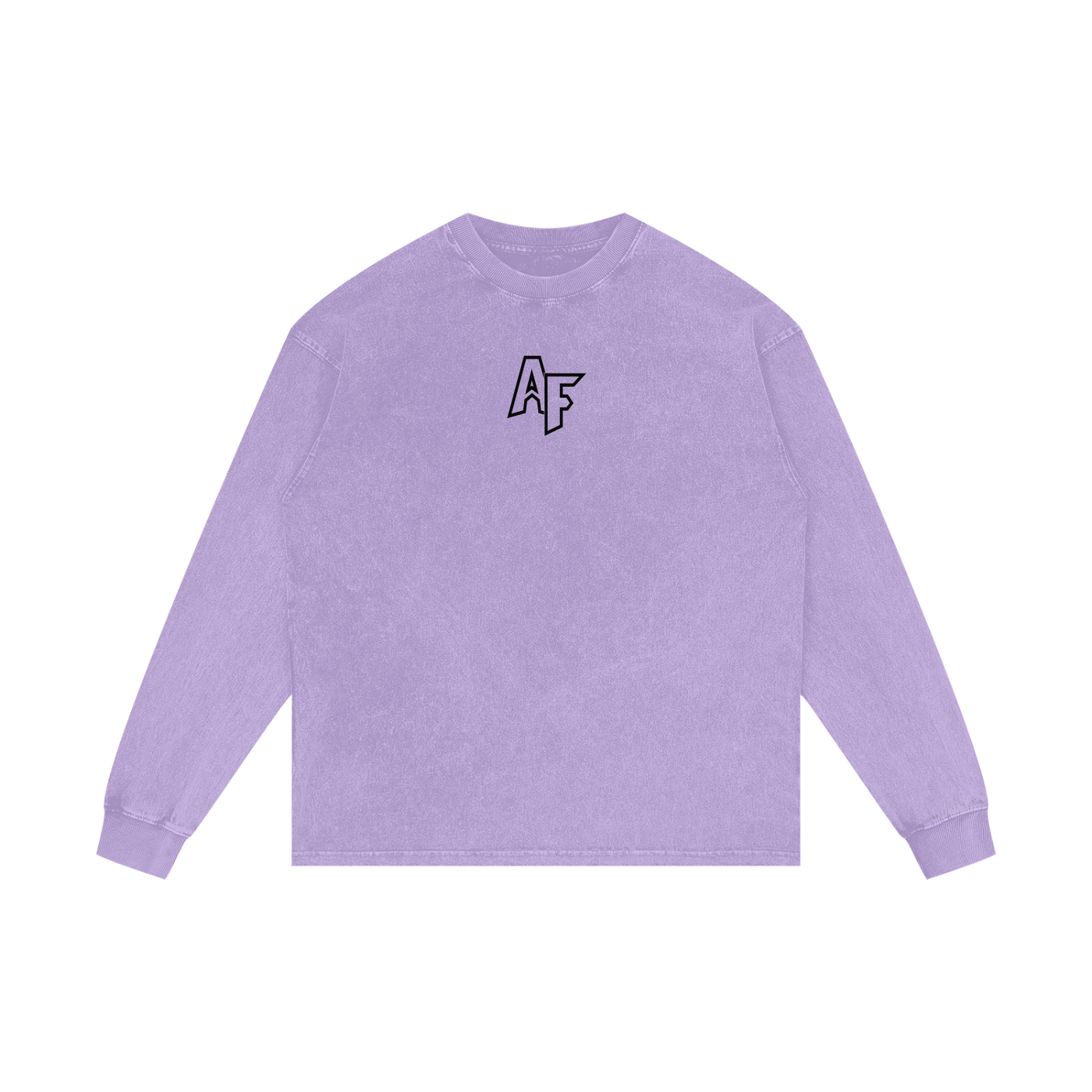 Acid Wash Oversize Long Sleeve T-Shirt