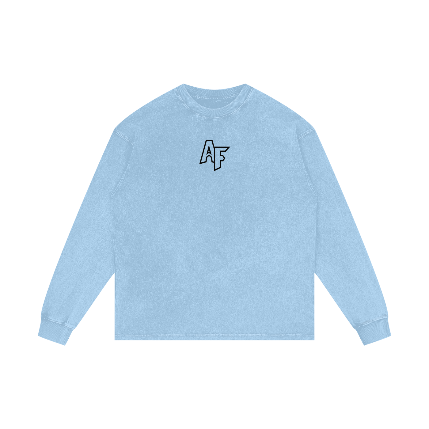 Acid Wash Oversize Long Sleeve T-Shirt