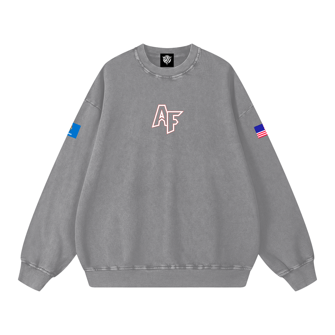 AF Snow Washed Oversized Sweatshirt